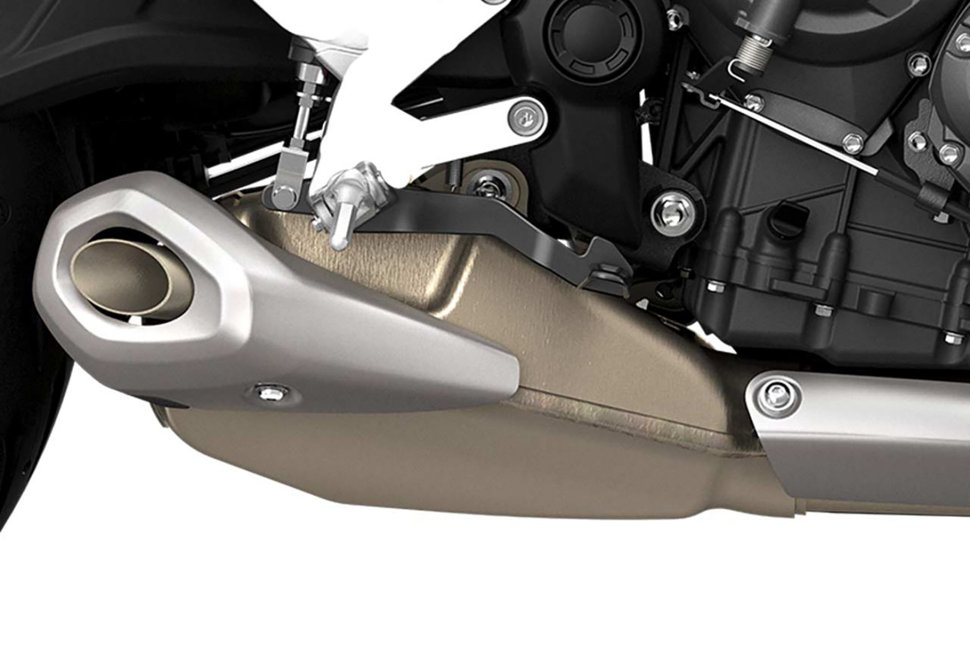 échhappement Triumph Trident 660