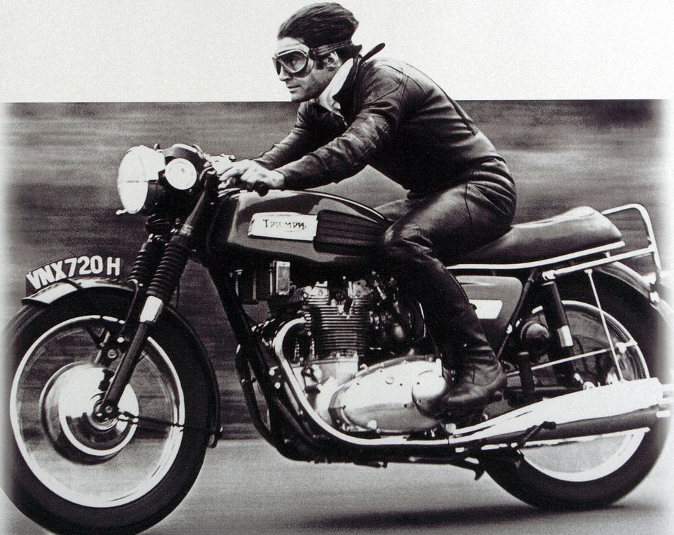 Moto légendaire la Triumph Hurricane 1973