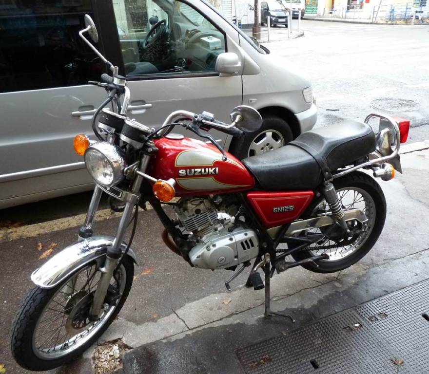 Мотоцикл suzuki gn 125