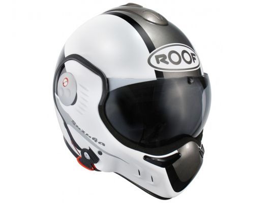 Casque modulable RO5 BOXER V8 FULL BLACK ROOF