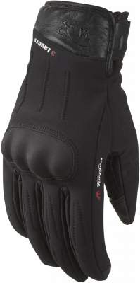 Gant de moto pour l'automne FURYGAN  TD Winter Evo noir