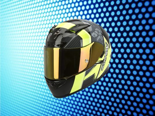 exo 710 crystal jaunefluo casque intégral