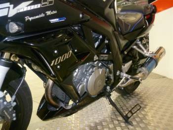 A saisir SUZUKI SV1000S NOIRE de 2006 OCCASION GUICHARD MOTO