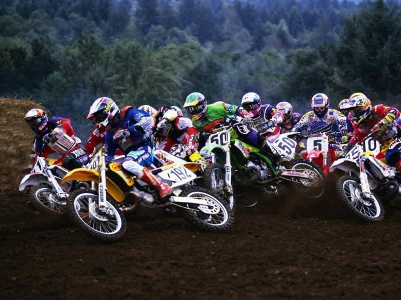 moto cross compétition