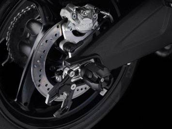 Axe de Roue Arrière en Aluminium pour Ducati Monster 1100 2008/2013 avec Protection