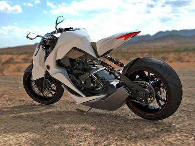 moto concept bmw hybride