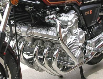 Moto sportive Honda 1000 CBX 6 Cylindres en ligne