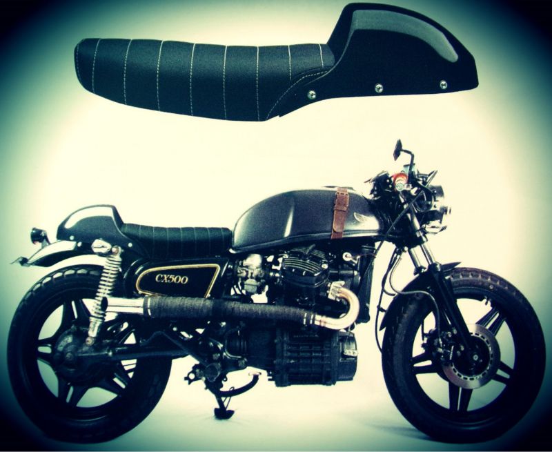 SELLE SP CX 500 HONDA NEUVE PROJET CAFERACER CAPOT SELLE DEMONTABLE