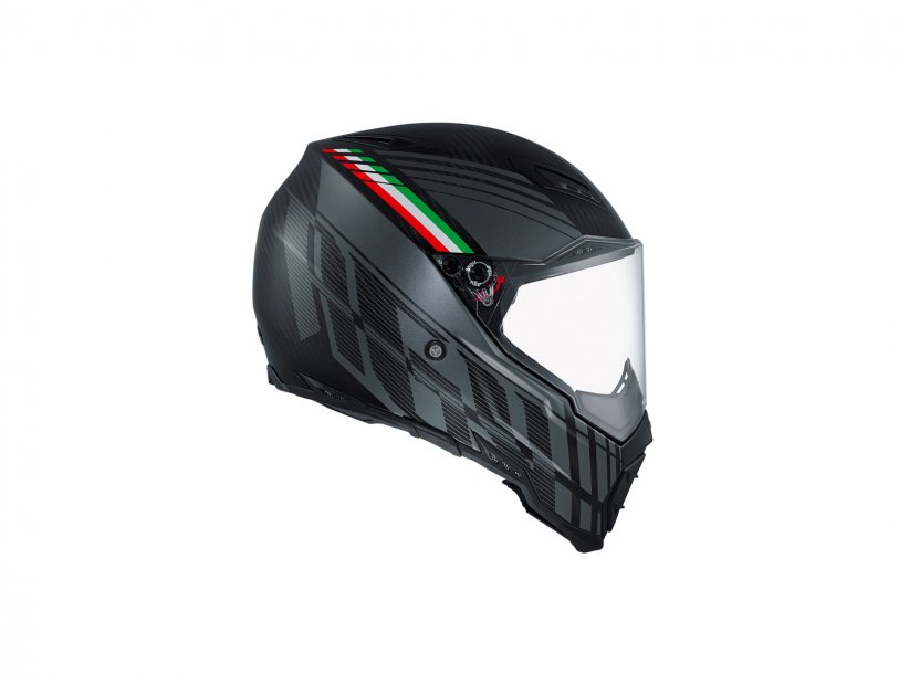 Casque intégral pour faire de la moto en été  AGV AX- 8 NAKED CARBON