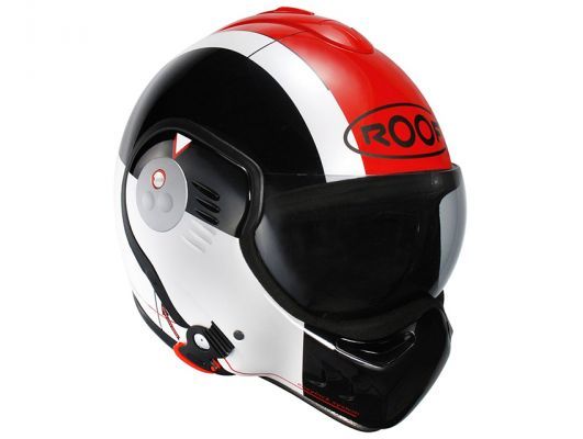 Casque modulable RO5 BOXER V8 FULL BLACK ROOF