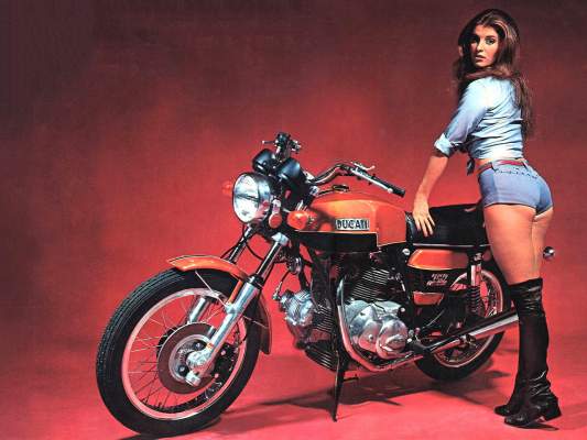 La Ducati 750 gt de 1972, une moto historique