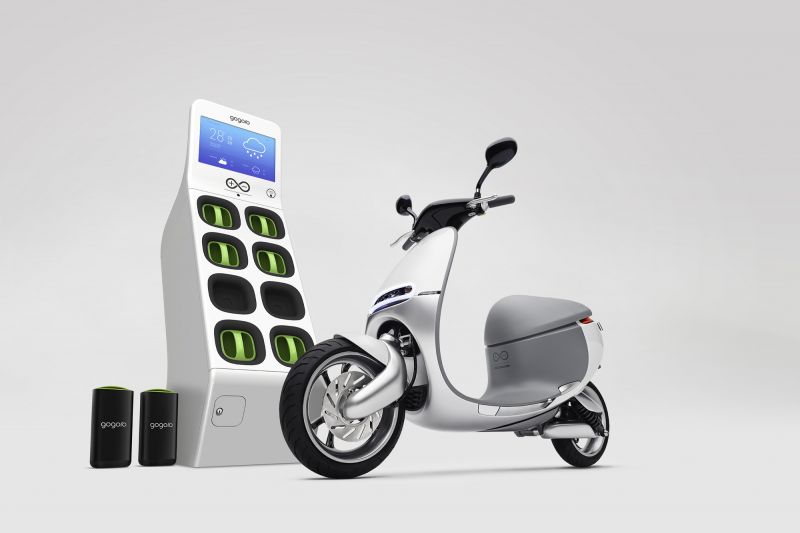 Scooter électrique gogoro