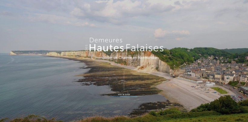 Agence immobiliere de charme  Fécamp 76 Demeure des Hautes Falaises