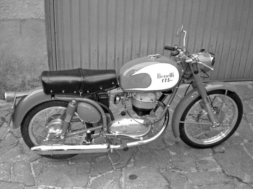 Constructeur de moto italien, Benelli, marque fondée par une femme