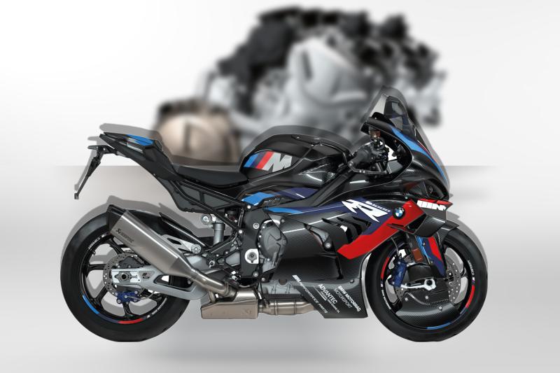 Moteur quatre cylindres en ligne BMW M 1000 RR
