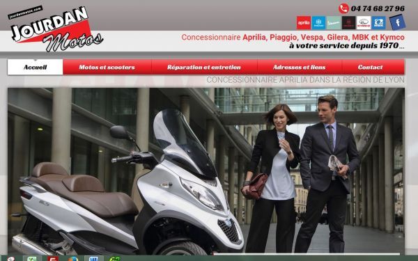 Concessionnaire Aprilia en Rhone Alpes Lyon Jourdan Motos moto scooter marseille - Occasion Moto