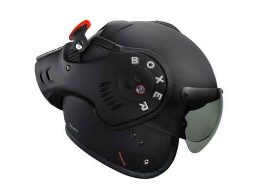 Casque modulable RO5 BOXER V8 FULL BLACK ROOF