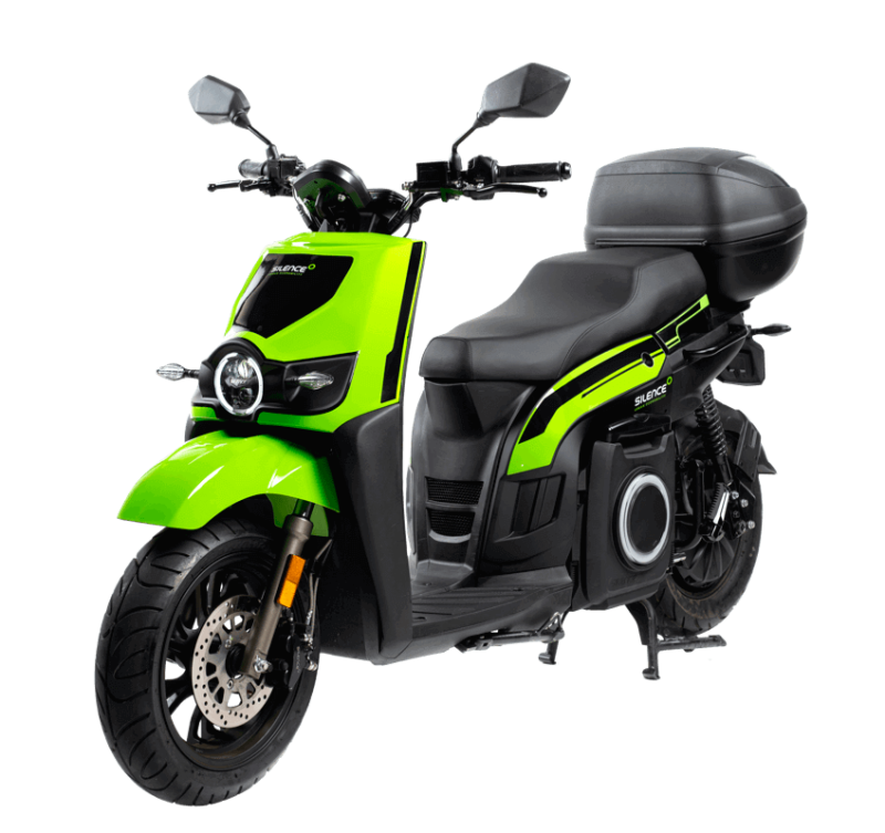 Mobilité urbaine écologique avec le Silence S02 LS 2021 Jaune neuf