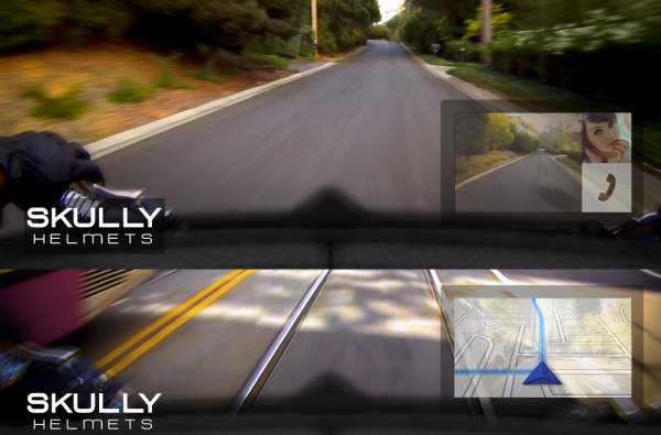 Casque de moto connecté 2.0 Skully Helmets AR1