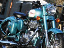 Moto Royal Enfield, vintage, éternel
