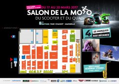 Salon de la moto et du scooter à Marseille en 2017